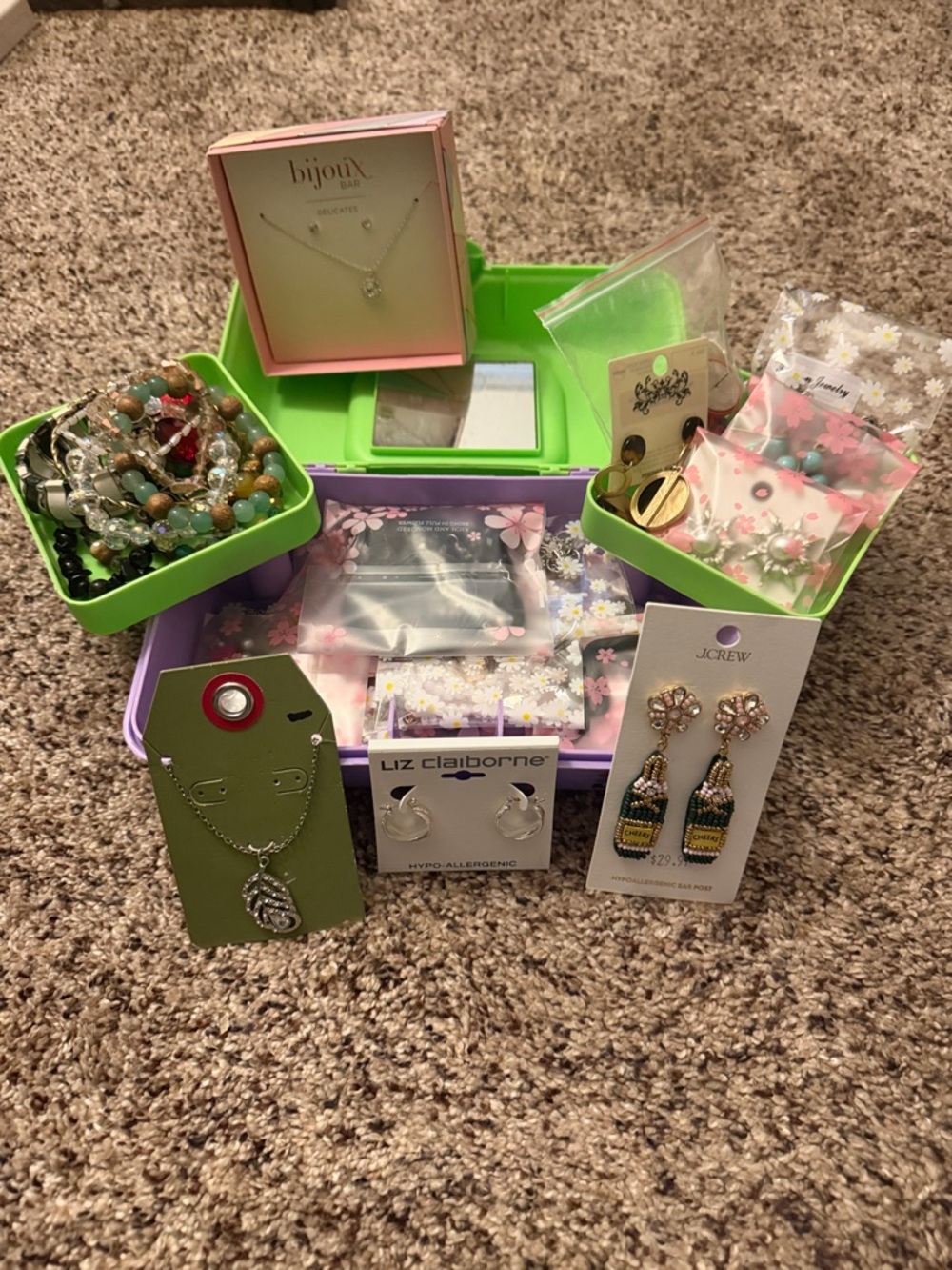 Mini Caboodle with Jewelry